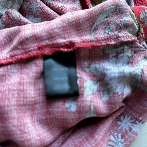 Torrid Red Floral Button Down Shirt - Picture 11 of 11